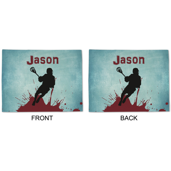 Lacrosse Linen Placemat - APPROVAL (double sided)