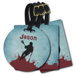 Lacrosse Plastic Luggage Tag (Personalized)