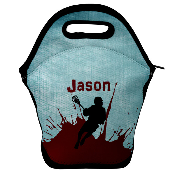 Custom Lacrosse Lunch Bag w/ Name or Text