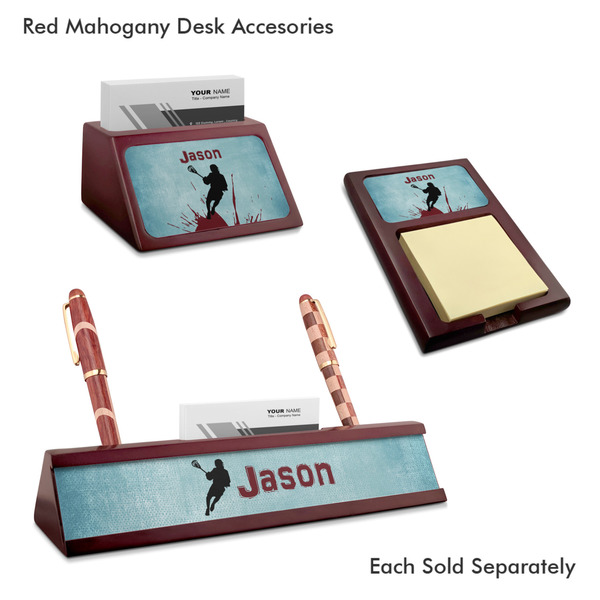 Lacrosse Mahogany Desk Accessories