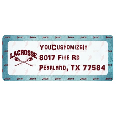 Lacrosse Return Address Labels (Personalized)