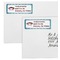 Lacrosse Mailing Labels - Double Stack Close Up
