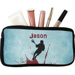 Lacrosse Makeup / Cosmetic Bag (Personalized)
