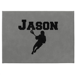 Lacrosse Medium Gift Box w/ Engraved Leather Lid (Personalized)