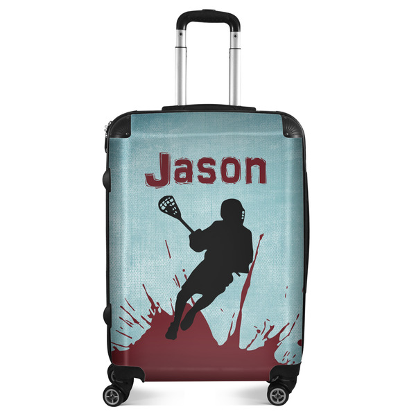 Custom Lacrosse Suitcase - 24" Medium - Checked (Personalized)