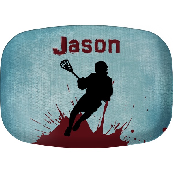 Custom Lacrosse Melamine Platter (Personalized)