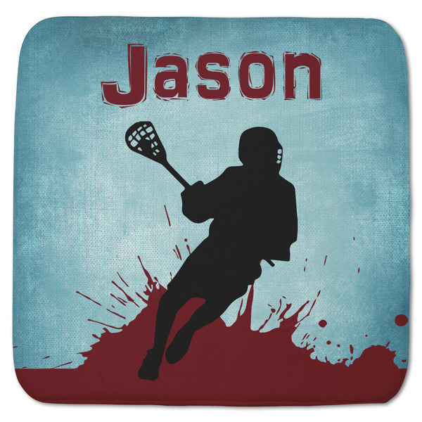 Custom Lacrosse Memory Foam Bath Mat - 48"x48" (Personalized)