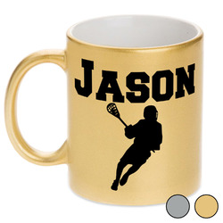 Lacrosse Metallic Mug (Personalized)