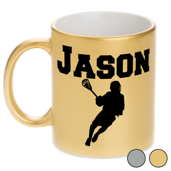 Lacrosse Metallic Mugs