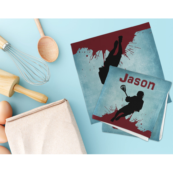 Lacrosse Microfiber Dish Rag - LIFESTYLE