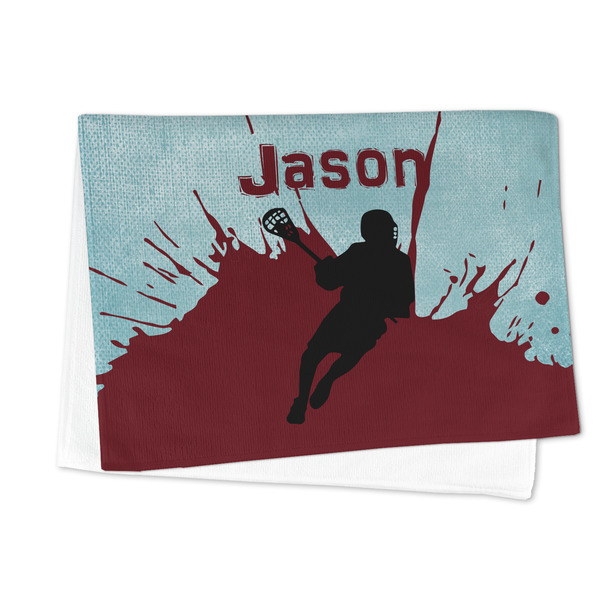 Lacrosse Microfiber Dish Towel - FOLDED HALF