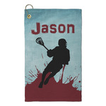 Lacrosse Microfiber Golf Towel - Small (Personalized)