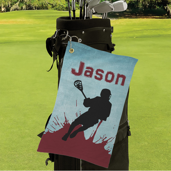 Lacrosse Microfiber Golf Towels - Small - LIFESTYLE