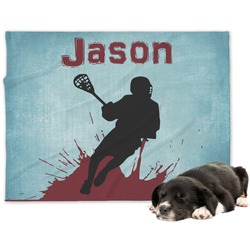Lacrosse Dog Blanket - Large (Personalized)