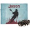 Lacrosse Dog Blanket - Regular (Personalized)