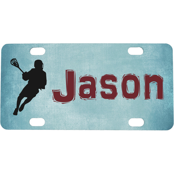 Custom Lacrosse Mini/Bicycle License Plate (Personalized)