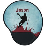 Lacrosse Mouse Pad with Wrist Support