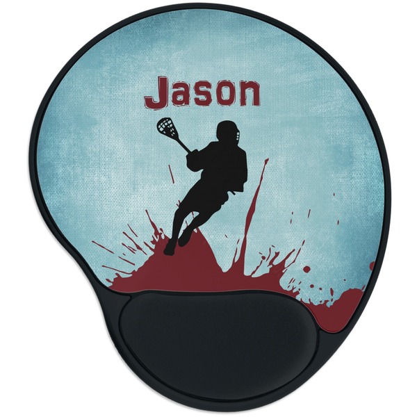 Custom Lacrosse Mouse Pad with Wrist Support