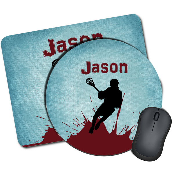 Custom Lacrosse Mouse Pad (Personalized)