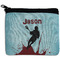 Lacrosse Rectangular Coin Purse (Personalized)