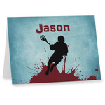 Lacrosse Note cards (Personalized)