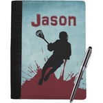 Lacrosse Notebook Padfolio - Large w/ Name or Text