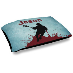 Lacrosse Dog Bed w/ Name or Text
