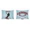 Lacrosse Outdoor Rectangular Throw Pillow (Front and Back)