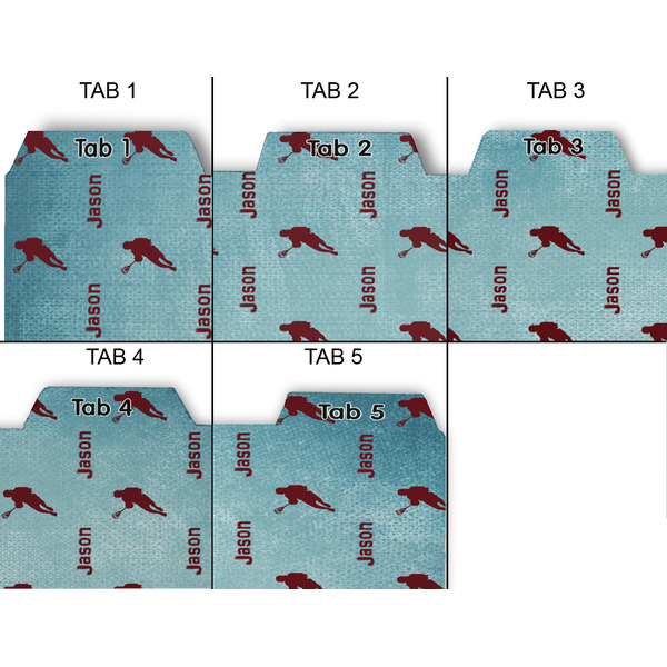 Lacrosse Page Dividers - Set of 5 - Approval