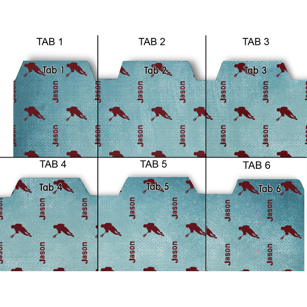 Lacrosse Page Dividers - Set of 6 - Approval