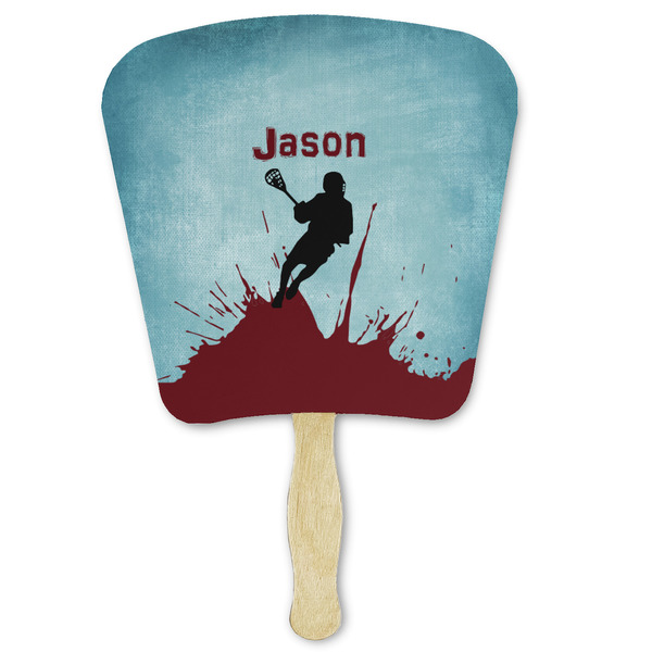 Custom Lacrosse Paper Fan (Personalized)