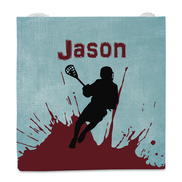 Lacrosse Party Favor Gift Bag - Gloss - Front