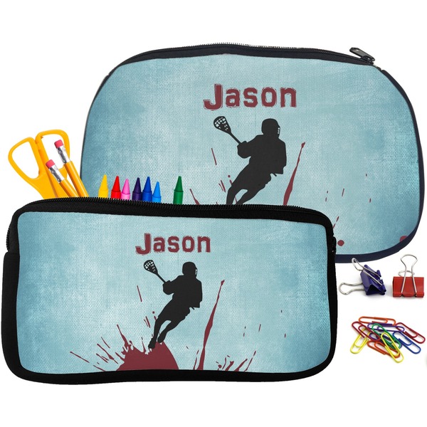 Lacrosse Pencil / School Supplies Bags Small and Medium