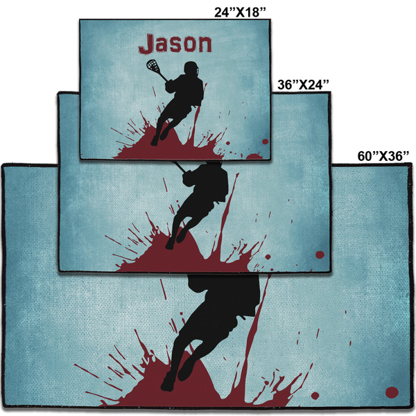 Lacrosse Personalized Door Mat - Group Parent IMF