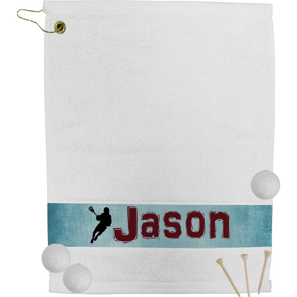 Custom Lacrosse Golf Bag Towel (Personalized)