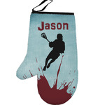 Lacrosse Left Oven Mitt (Personalized)