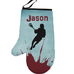 Lacrosse Left Oven Mitt (Personalized)