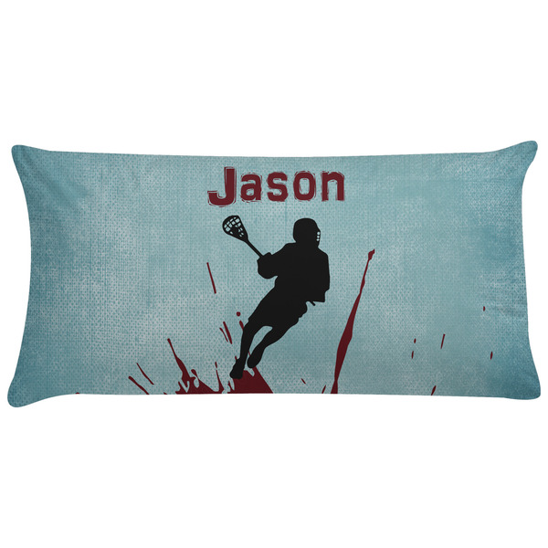 Custom Lacrosse Pillow Case - King (Personalized)
