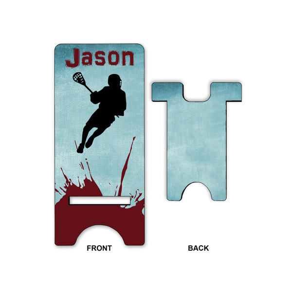 Lacrosse Phone Stand - Front & Back