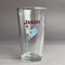 Lacrosse Pint Glass - Two Content - Front/Main