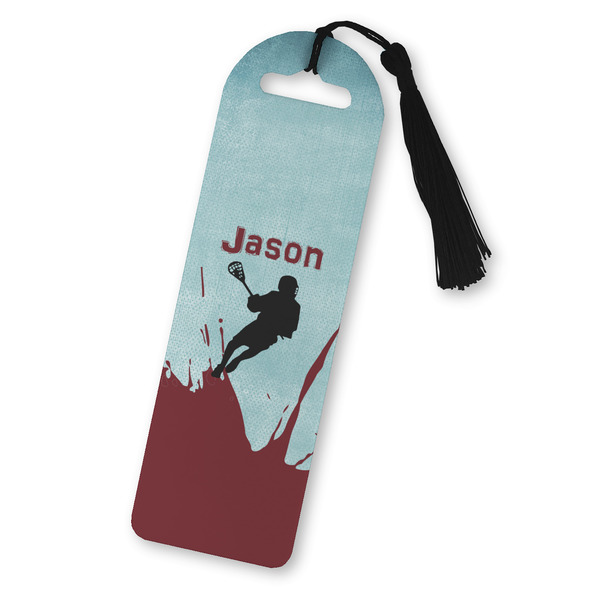 Custom Lacrosse Plastic Bookmark (Personalized)