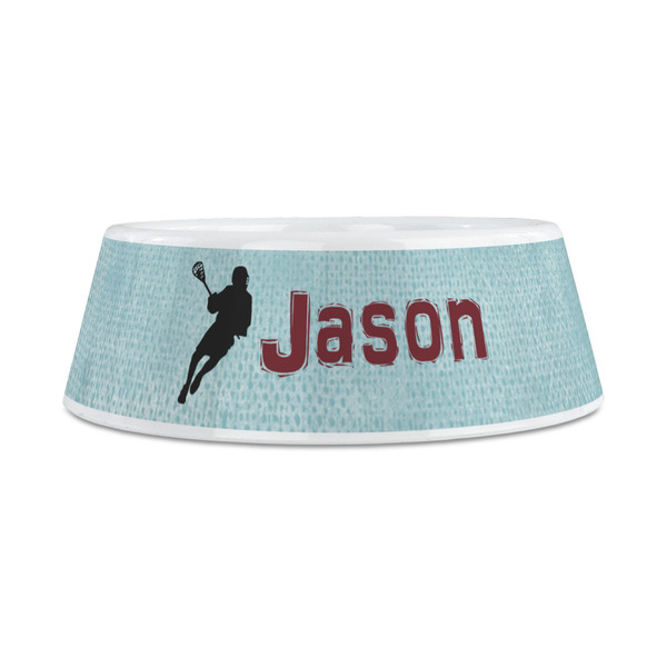 Lacrosse Plastic Dog Bowls - Medium - FRONT