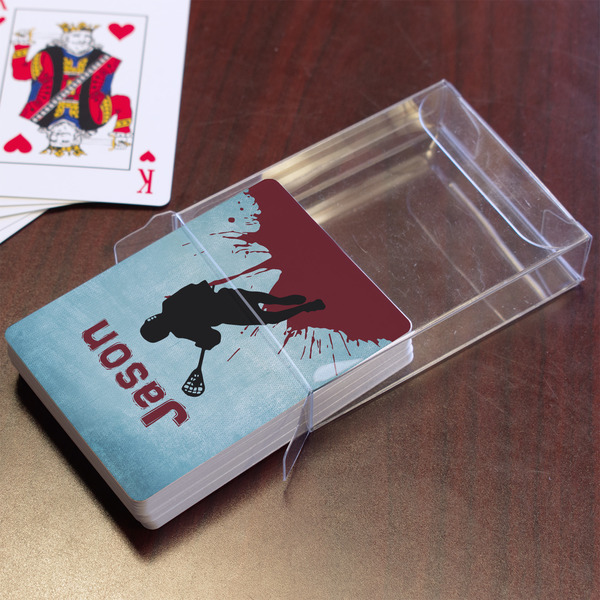 Lacrosse Playing Cards - In Package
