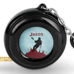 Lacrosse Pocket Tape Measure - 6 Ft w/ Carabiner Clip (Personalized)