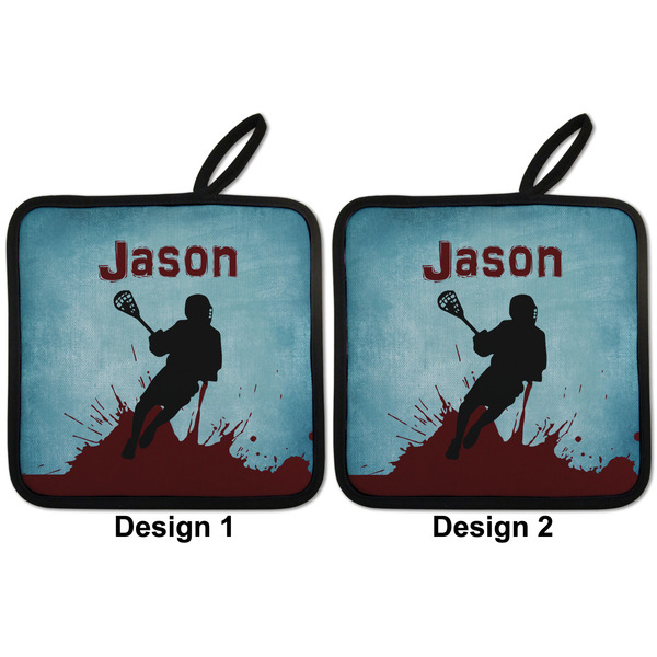 Lacrosse Pot Holders - Set of 2 APPROVAL