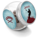 Lacrosse Puppy Treat Jar (Personalized)