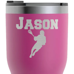 Lacrosse RTIC Tumbler - Magenta - Laser Engraved - Double-Sided (Personalized)