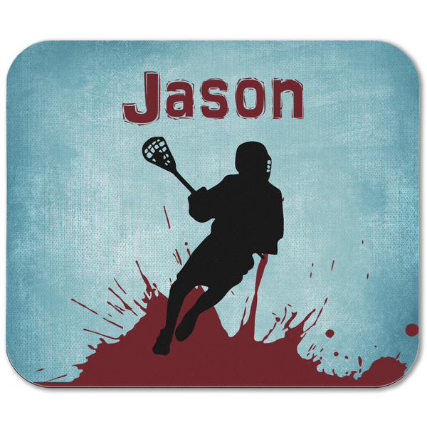 Lacrosse Rectangular Mouse Pad - APPROVAL