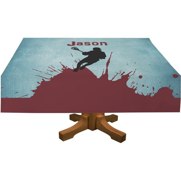 Lacrosse Rectangular Tablecloths (Personalized)