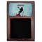 Lacrosse Red Mahogany Sticky Note Holder - Flat